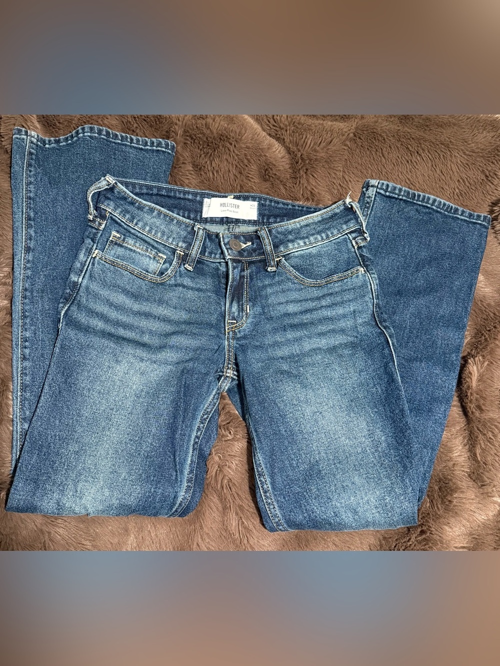 Hollister low rise bootcut jeans
